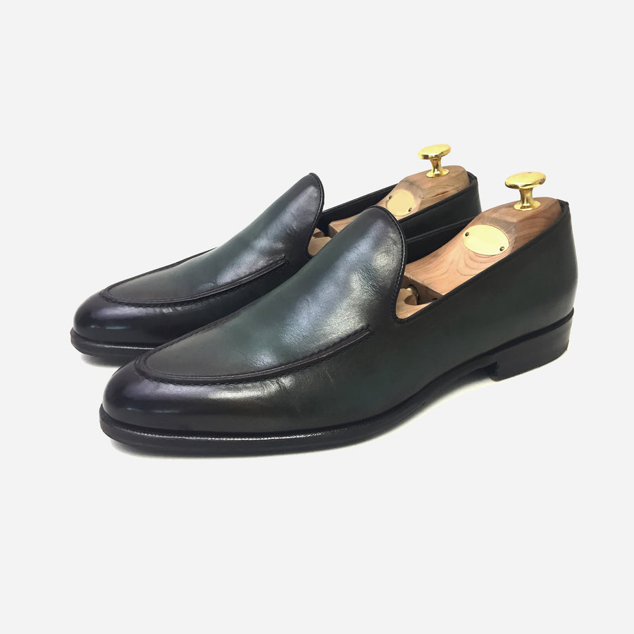 Stemar Green Loafers <br> Size 6 UK