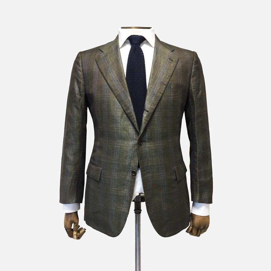 Kiton Cashmere Linen Jacket <br> Size 40 UK