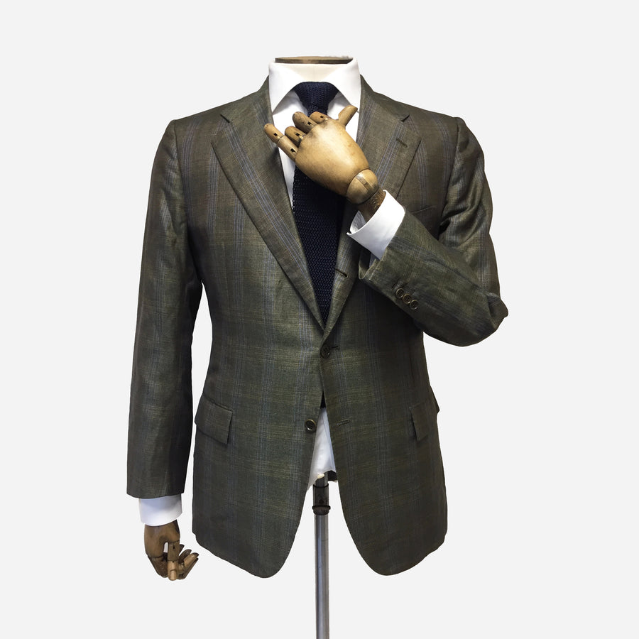 Kiton Cashmere Linen Jacket <br> Size 40 UK