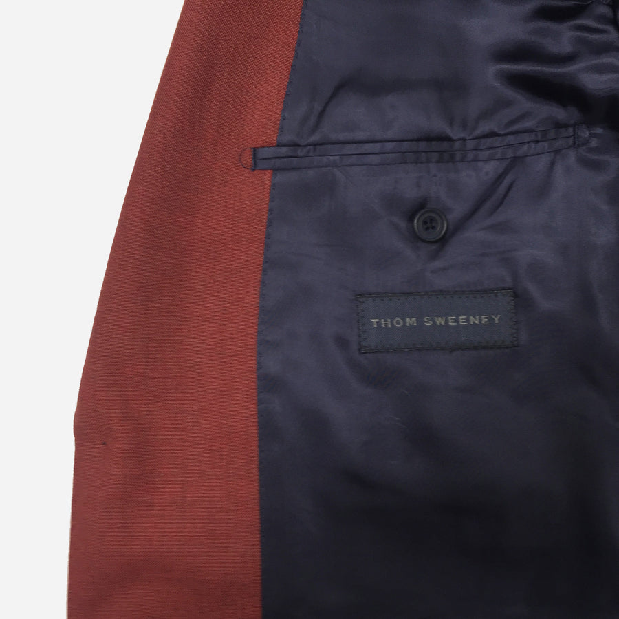 Thom Sweeney Red Suit <br> Size 40 UK