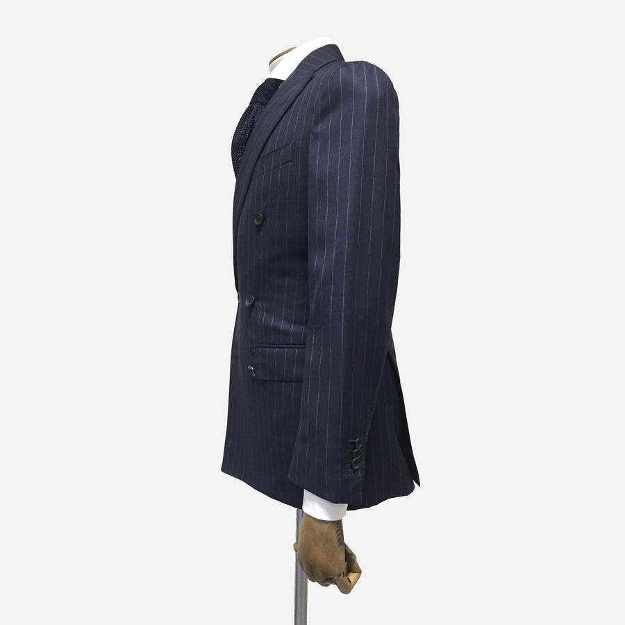 Thom Sweeney Pinstripe Suit <br> Size 34 UK