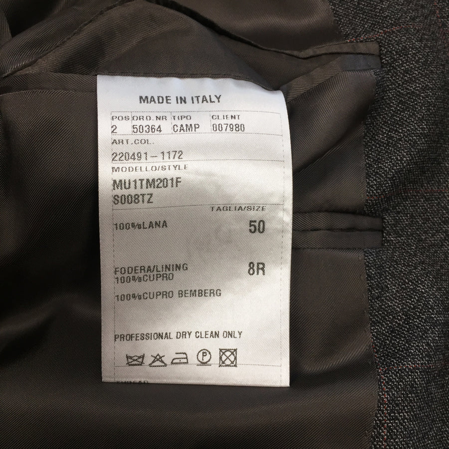 Caruso Check Suit <br> Size 40 UK