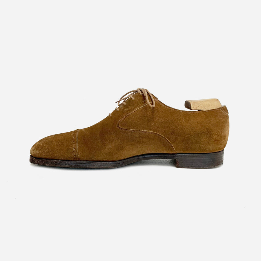 Edward Green Suede Oxfords <br> Size 9.5 UK