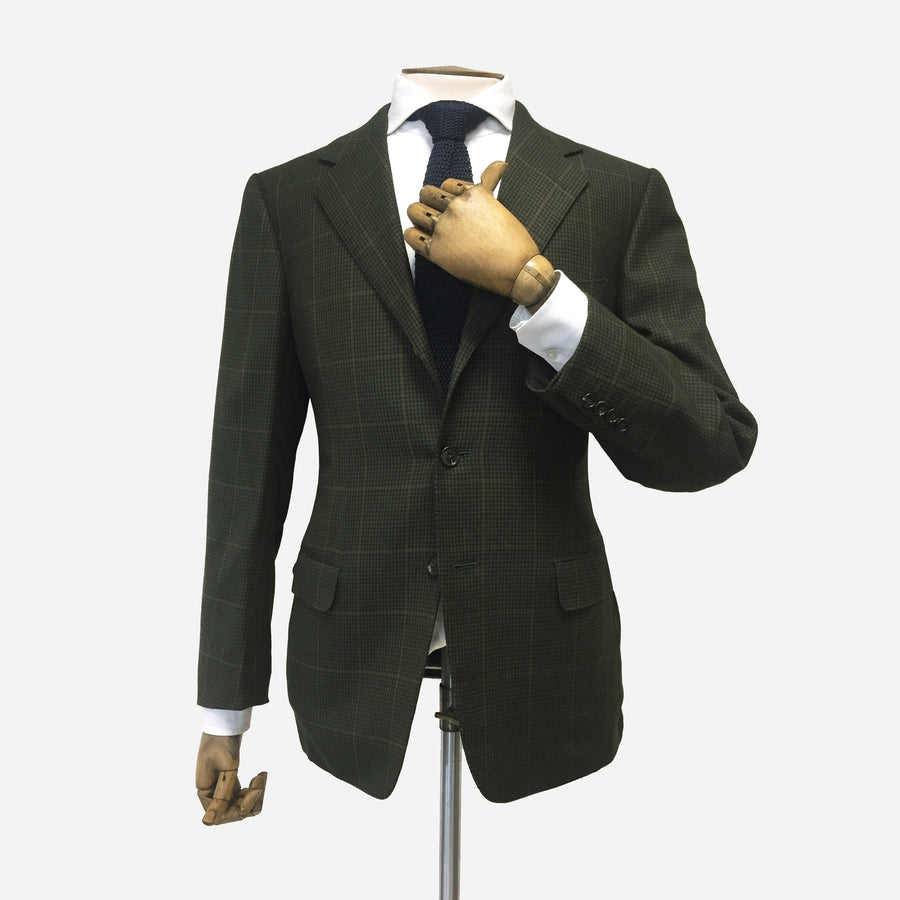 Ermenegildo Zegna Check Jacket <br> Size 38 UK