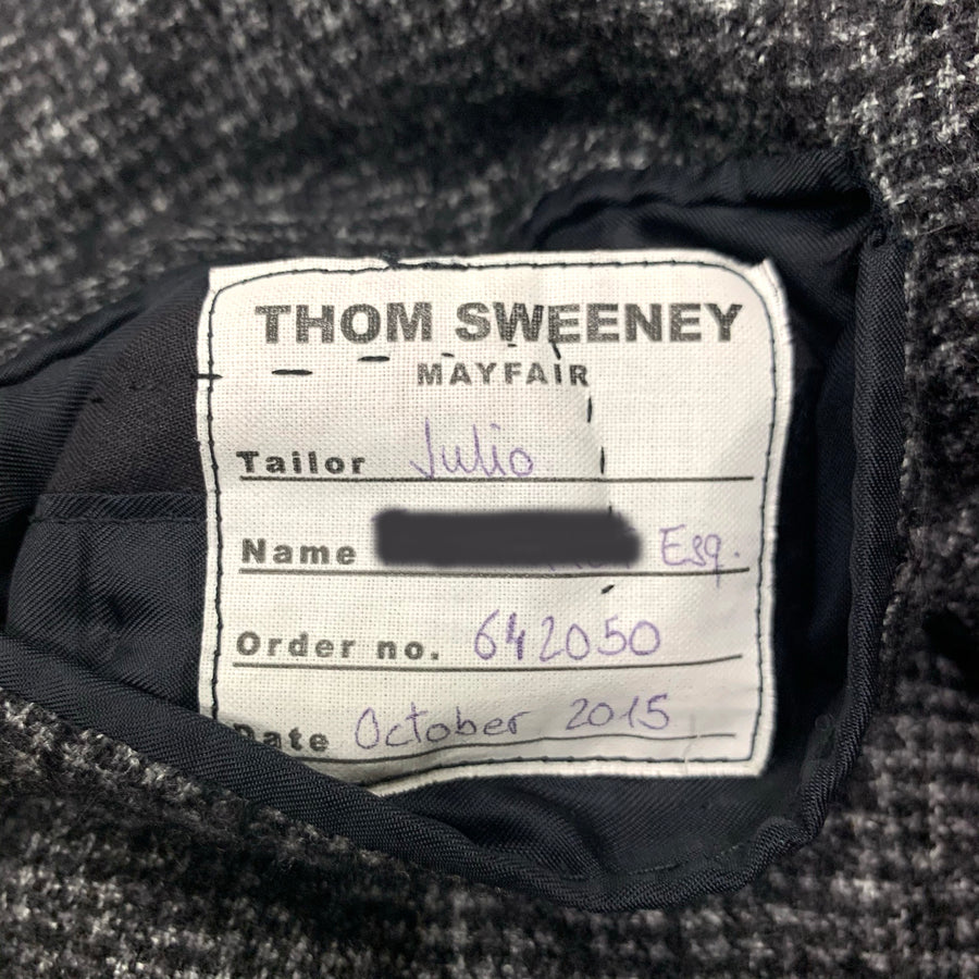 Thom Sweeney Bespoke Jacket <br> Size 36 UK