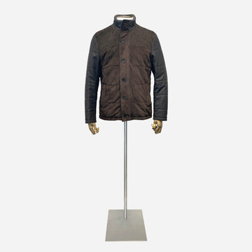 Canali Suede Coat <br> Size 44 UK