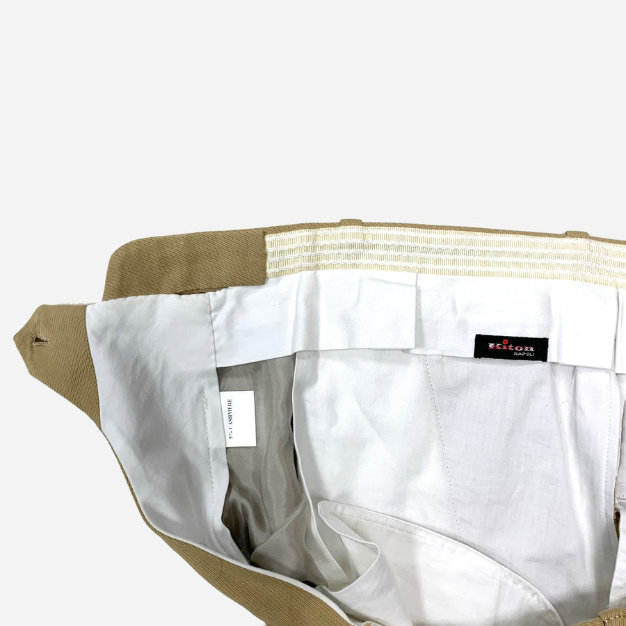 Kiton Twill Trousers <br> Waist 37