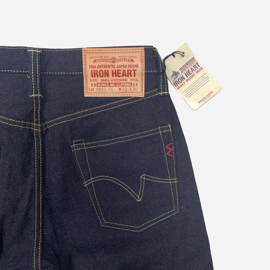Iron Heart 14.7oz Eco Denim Jeans <br> Waist 30