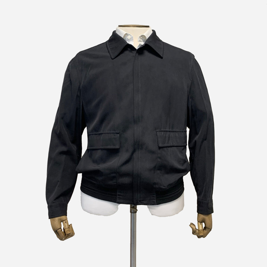 Brioni Silk Bomber Jacket <br> Size XL