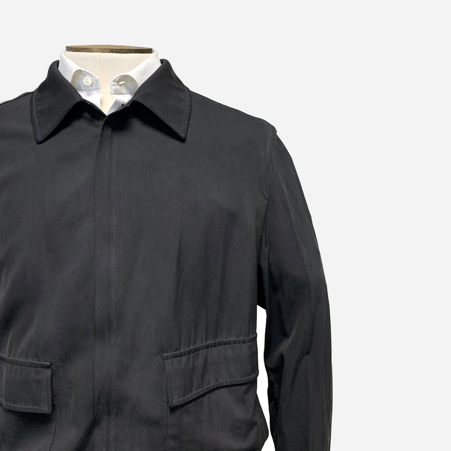 Brioni Silk Bomber Jacket <br> Size XL