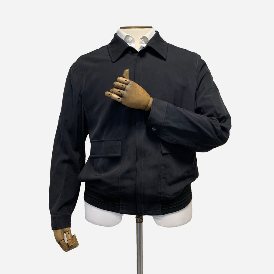 Brioni Silk Bomber Jacket <br> Size XL