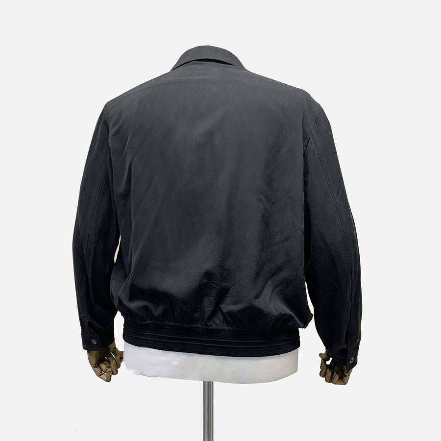 Brioni Silk Bomber Jacket <br> Size XL
