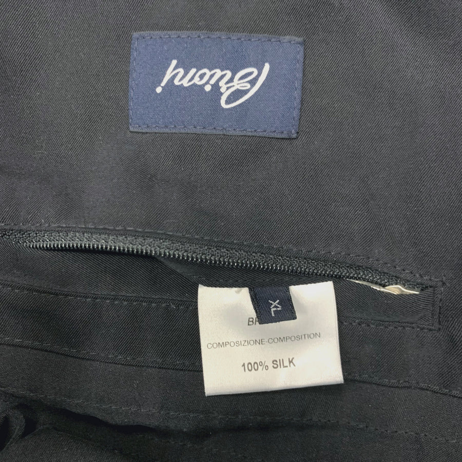 Brioni Silk Bomber Jacket <br> Size XL