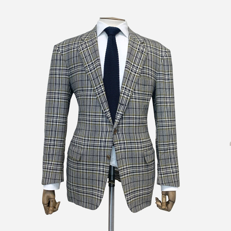 Kiton Check Jacket <br> Size 43 UK