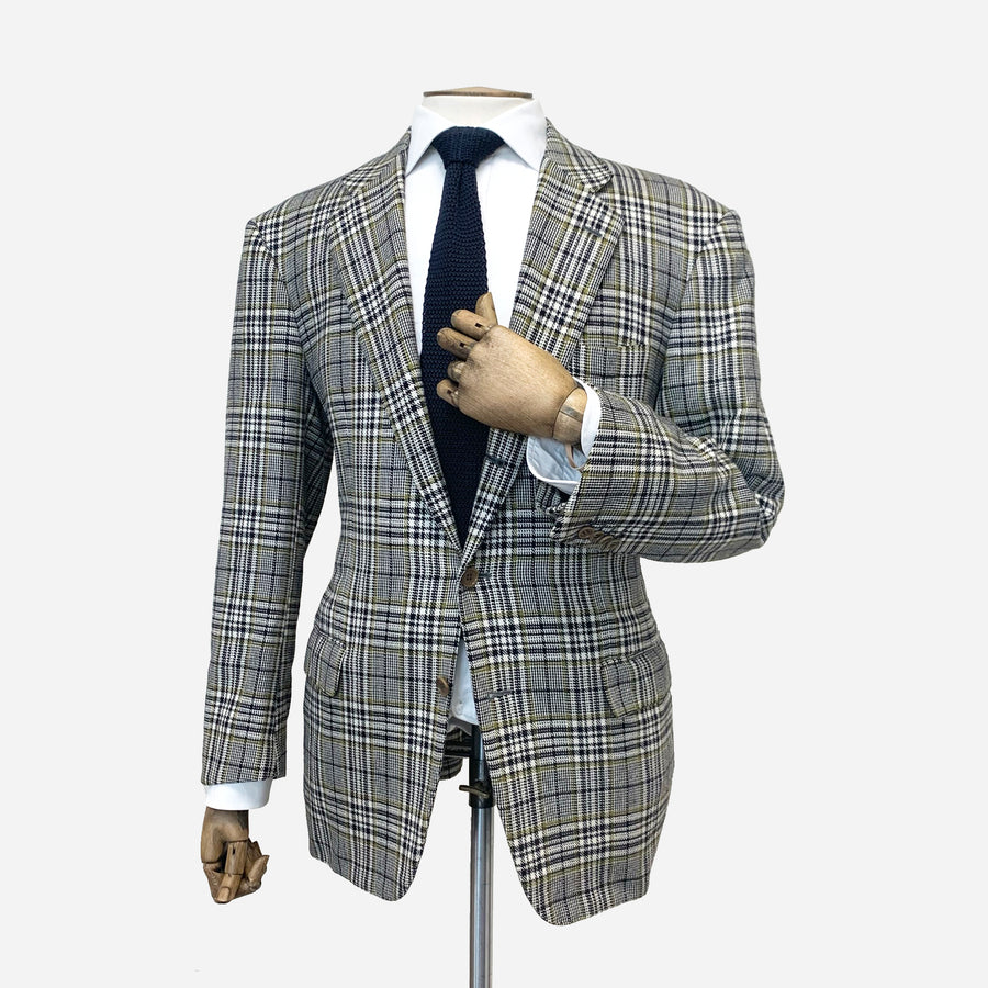 Kiton Check Jacket <br> Size 43 UK