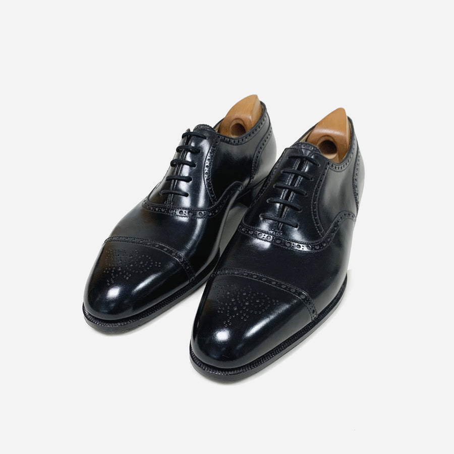 John Lobb Bespoke Oxford <br> Size 8.5 UK