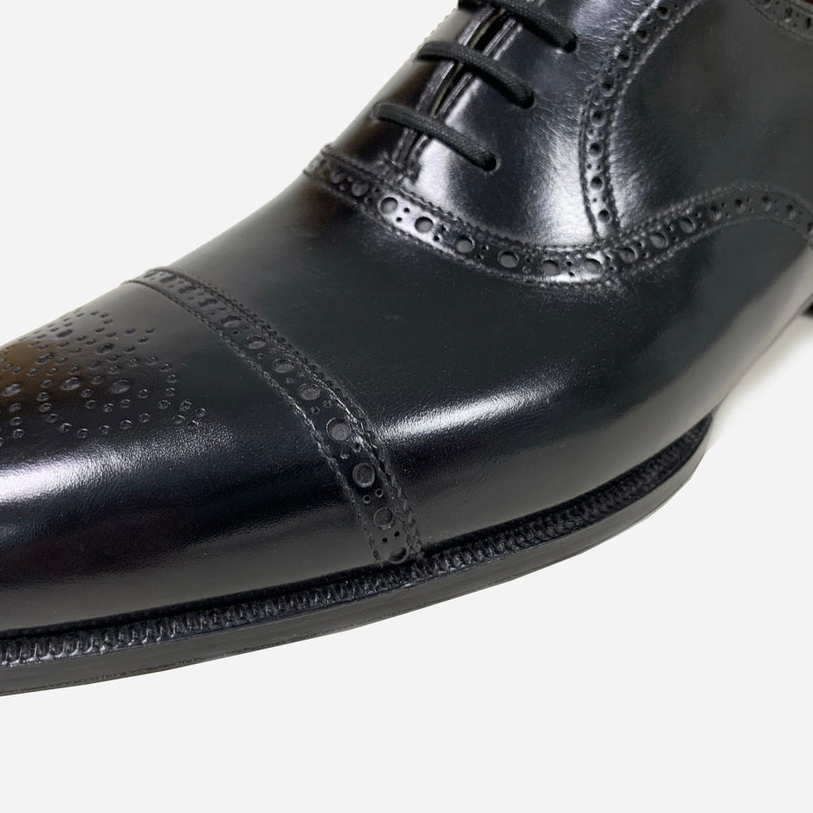 John Lobb Bespoke Oxford <br> Size 8.5 UK