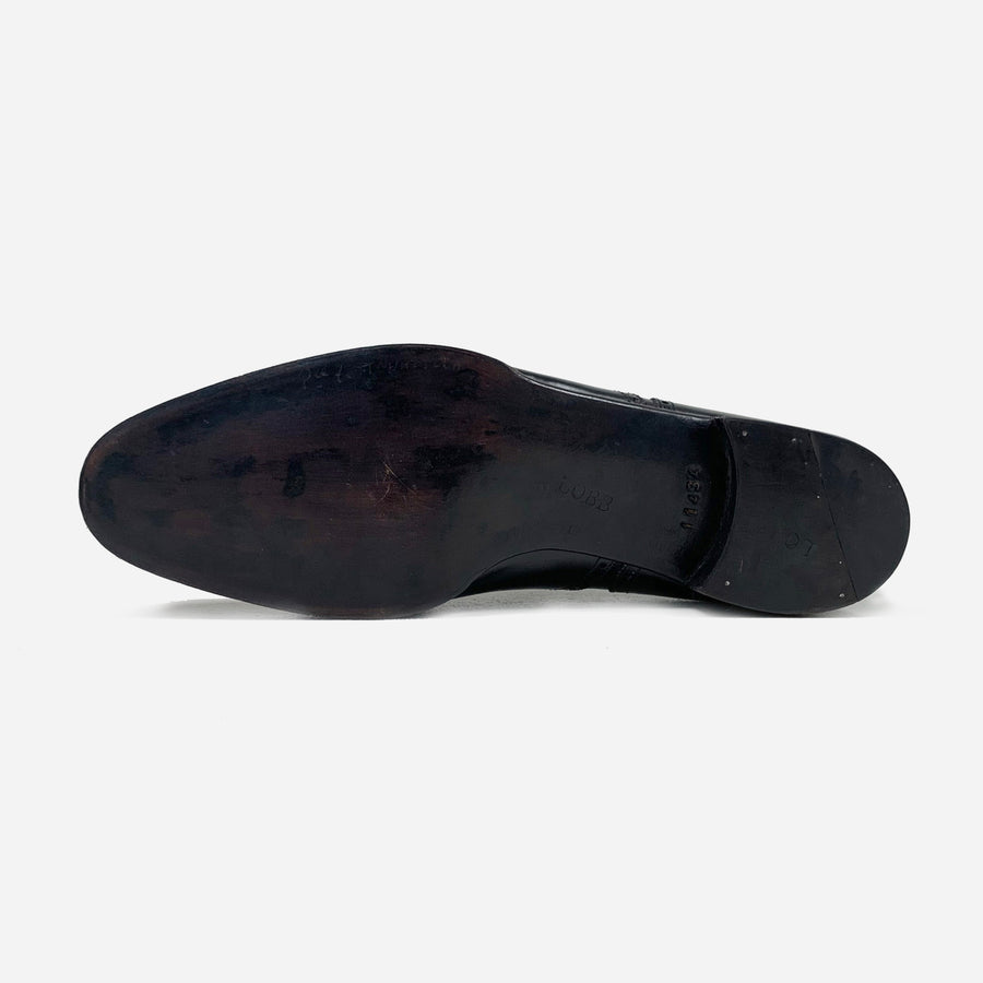 John Lobb Bespoke Oxford <br> Size 8.5 UK
