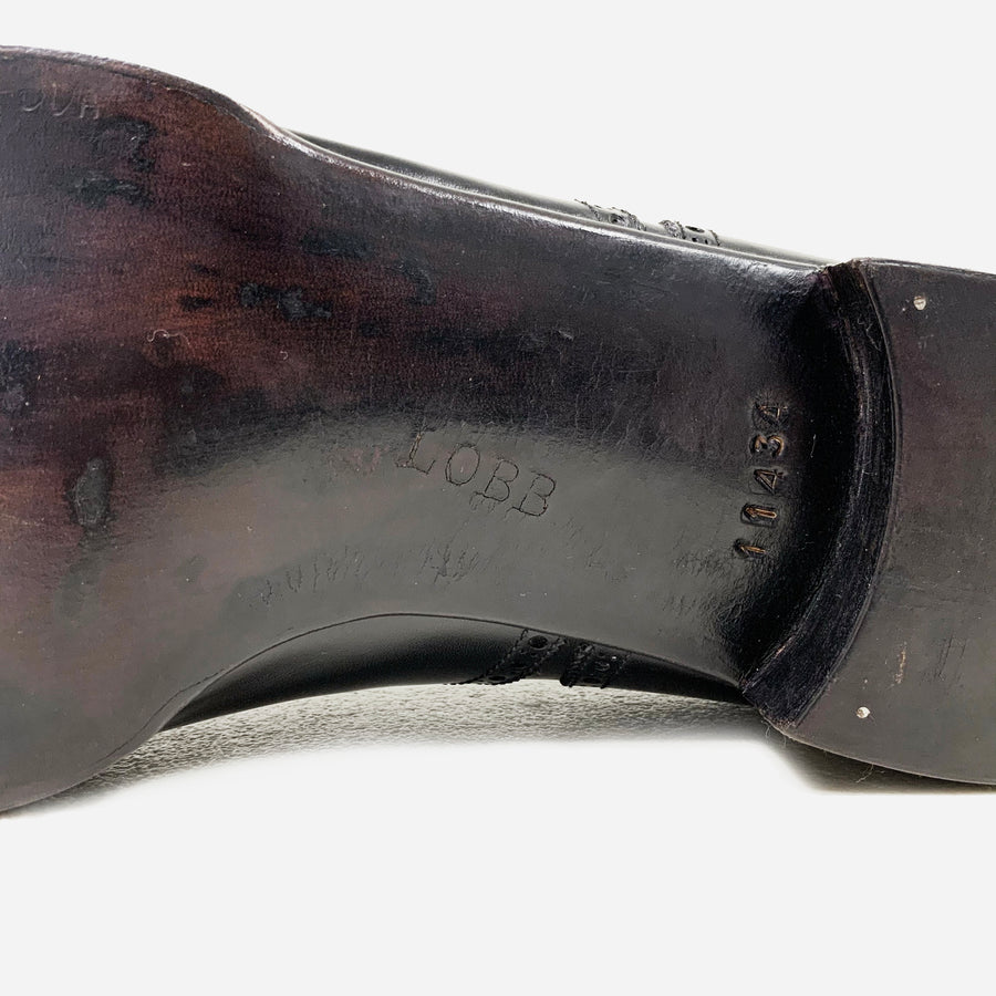 John Lobb Bespoke Oxford <br> Size 8.5 UK