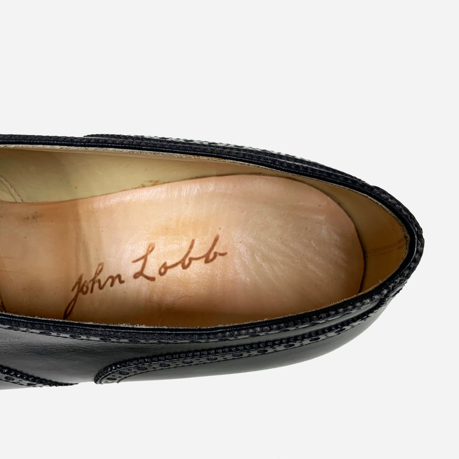 John Lobb Bespoke Oxford <br> Size 8.5 UK