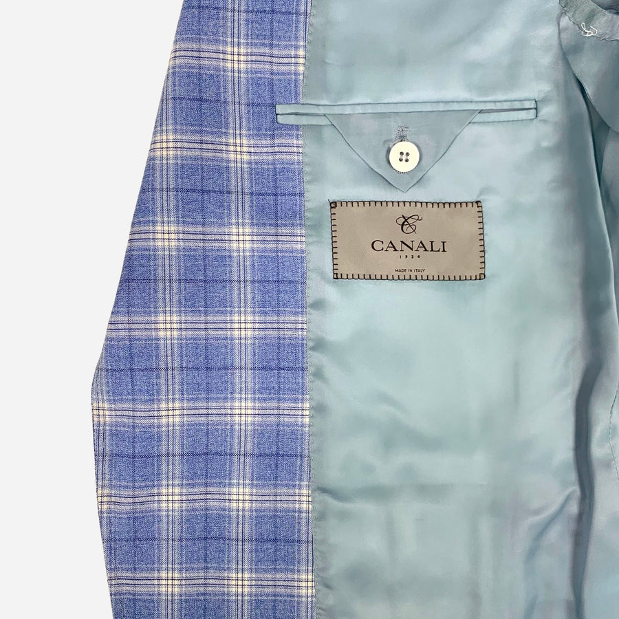 Canali Check Jacket <br> Size 44 UK