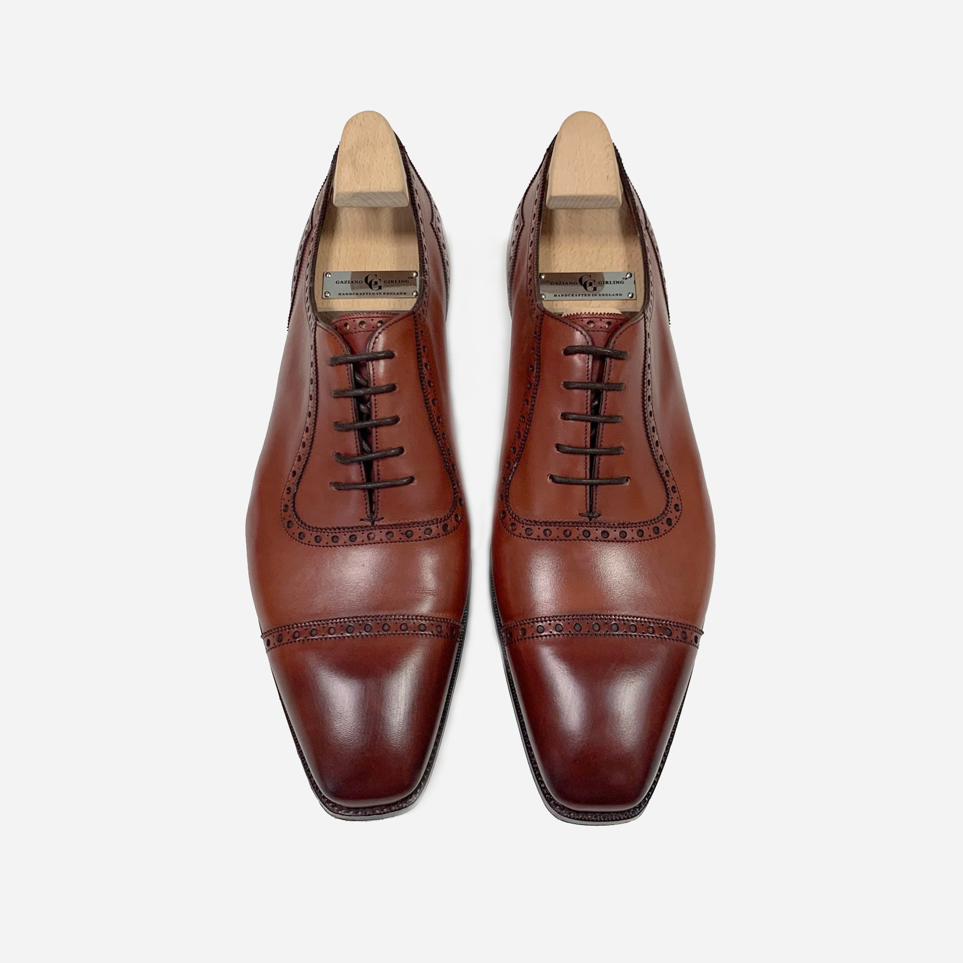 Gaziano Girling Oxford Brogue Size 11.5 UK MAN SATURDAY