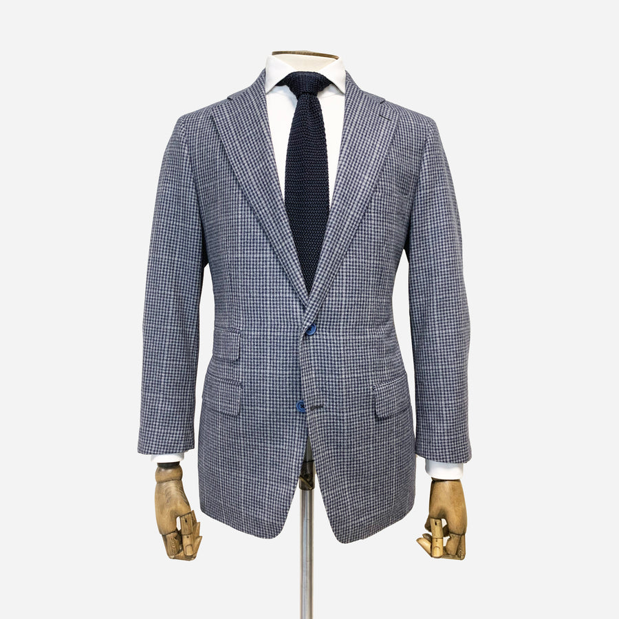 Thom Sweeney Check Jacket <br> Size 42 UK