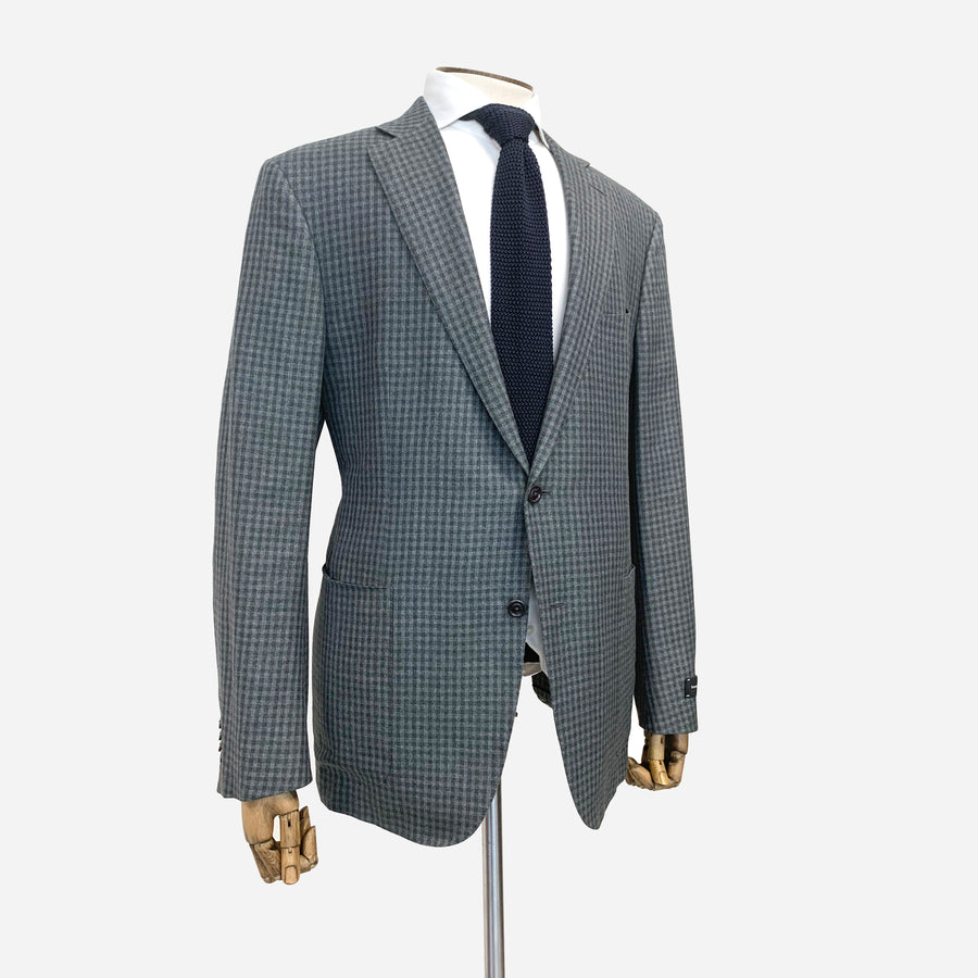 Ermenegildo Zegna Check Jacket <br> Size 46 UK