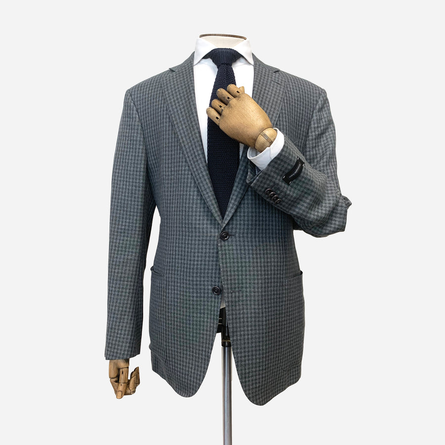 Ermenegildo Zegna Check Jacket <br> Size 46 UK