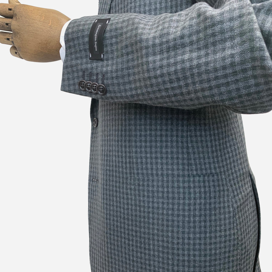Ermenegildo Zegna Check Jacket <br> Size 46 UK