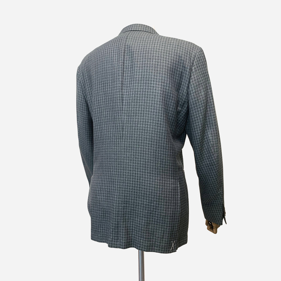 Ermenegildo Zegna Check Jacket <br> Size 46 UK