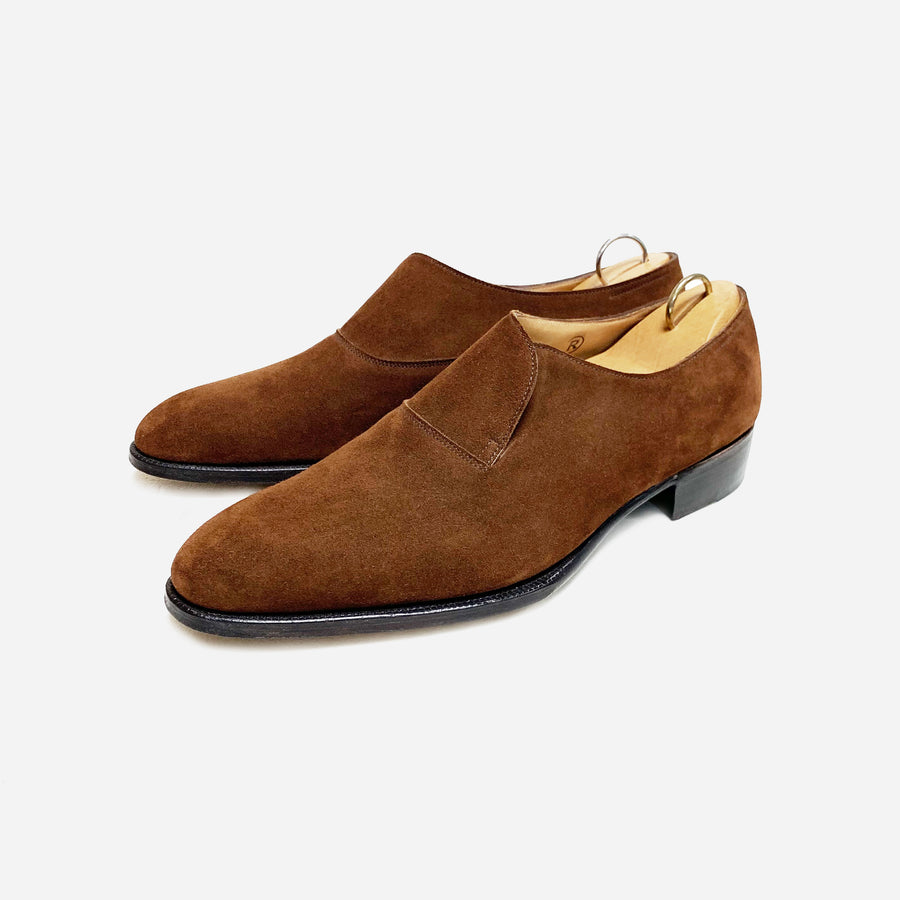 John Lobb Slip-on Oxford <br> Size 8 UK
