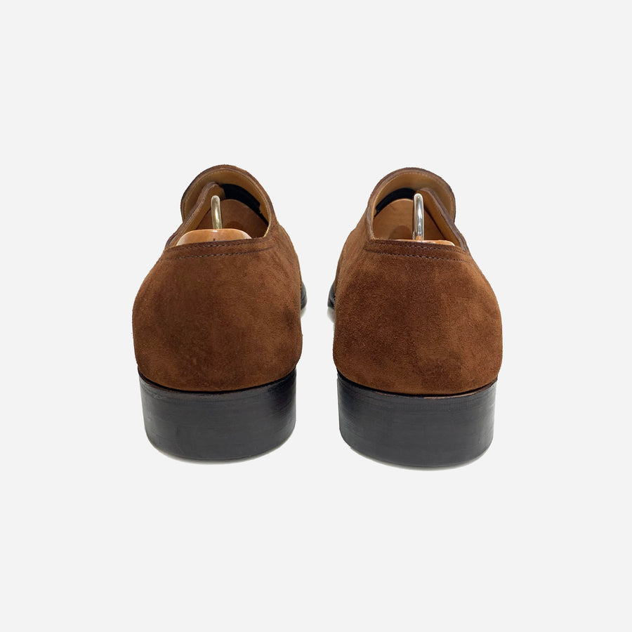 John Lobb Slip-on Oxford <br> Size 8 UK