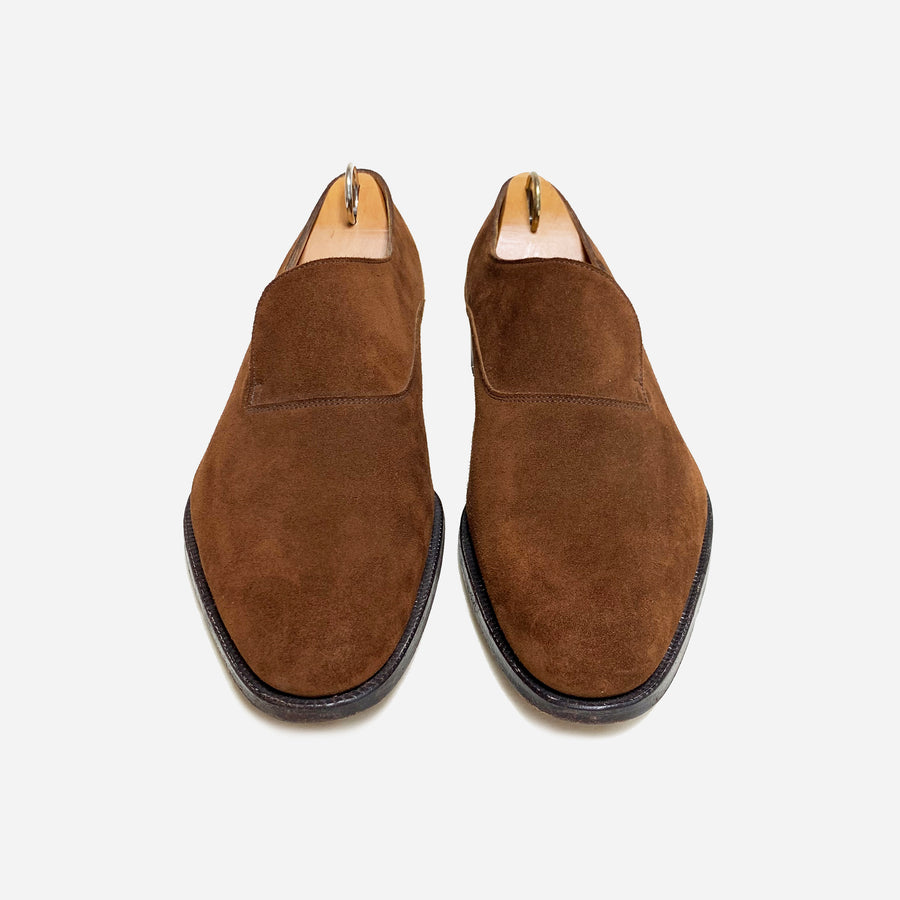 John Lobb Slip-on Oxford <br> Size 8 UK