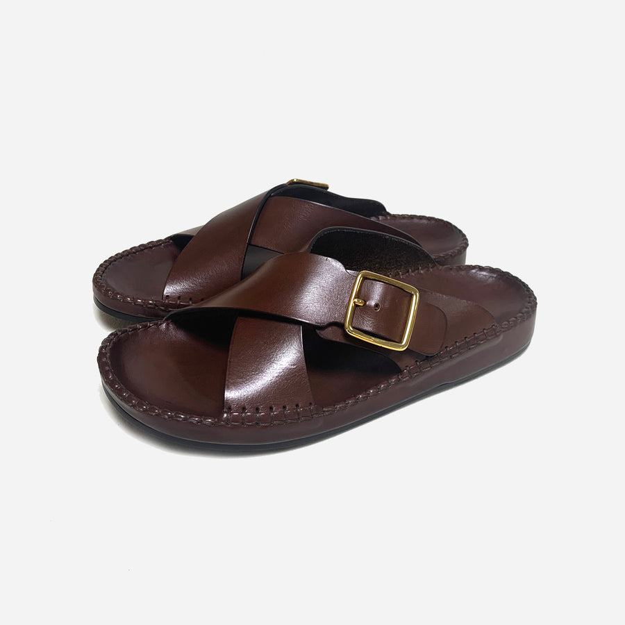 Tom Ford Leather Sandals <br> Size 8.5 UK