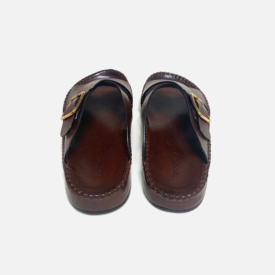 Tom Ford Leather Sandals <br> Size 8.5 UK