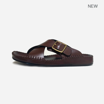 Tom Ford Leather Sandals <br> Size 8.5 UK
