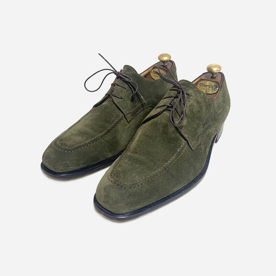 Moreschi Suede Derby <br> Size 8.5 UK