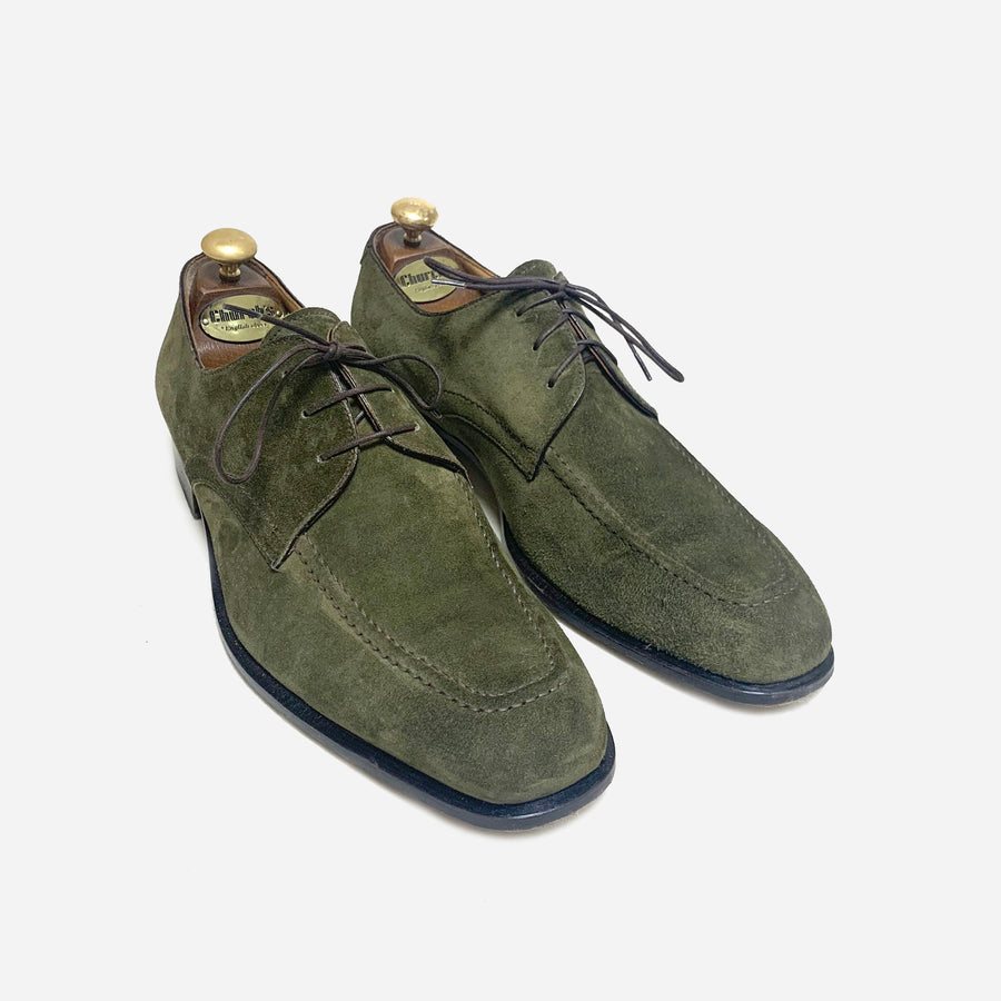 Moreschi Suede Derby <br> Size 8.5 UK