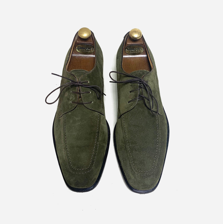 Moreschi Suede Derby <br> Size 8.5 UK