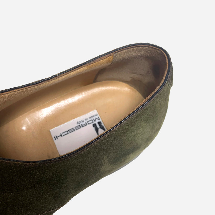 Moreschi Suede Derby <br> Size 8.5 UK