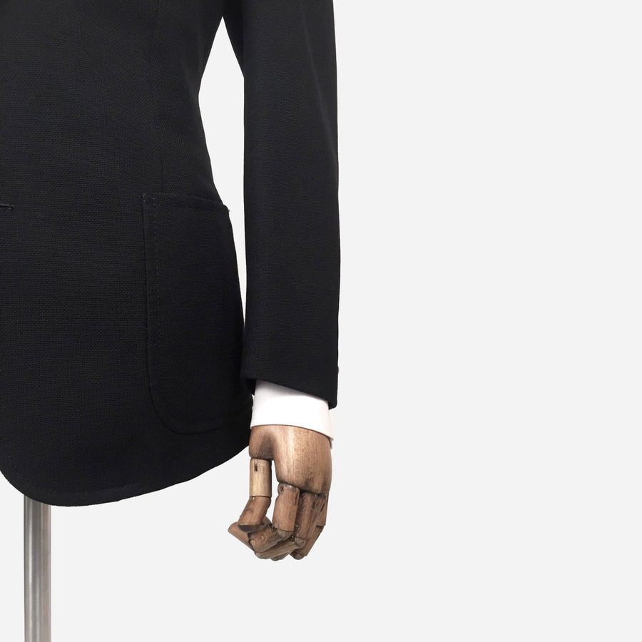 D'Avenza Black Jacket <br> Size 44 UK