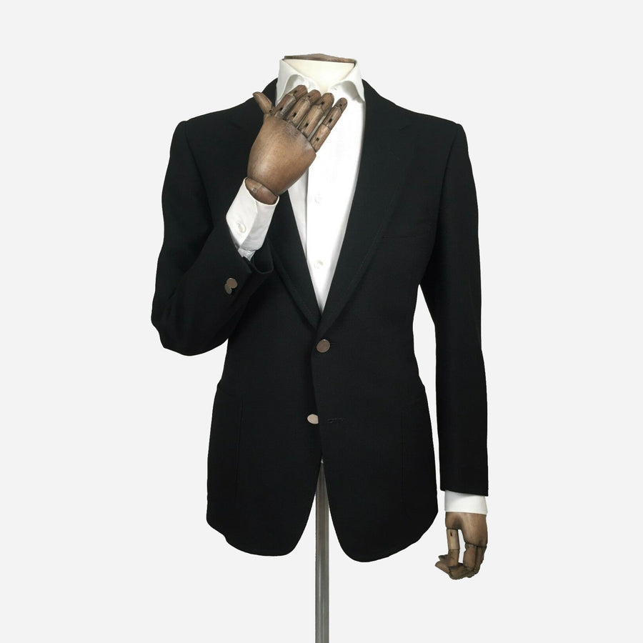 D'Avenza Black Jacket <br> Size 44 UK