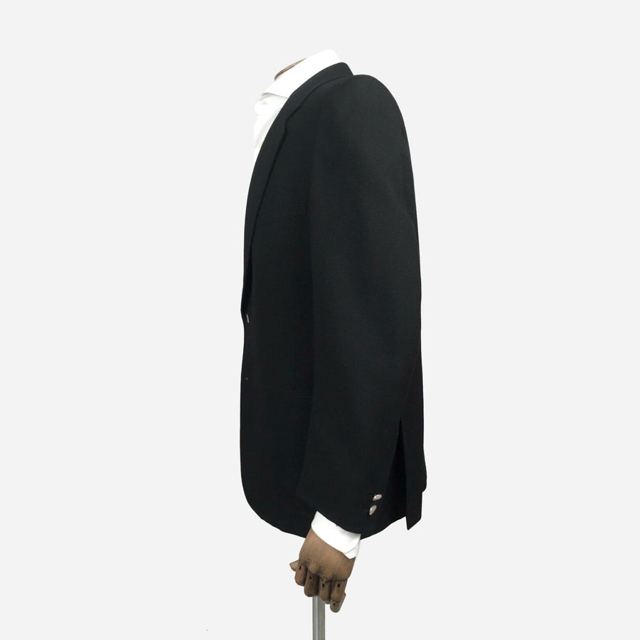 D'Avenza Black Jacket <br> Size 44 UK