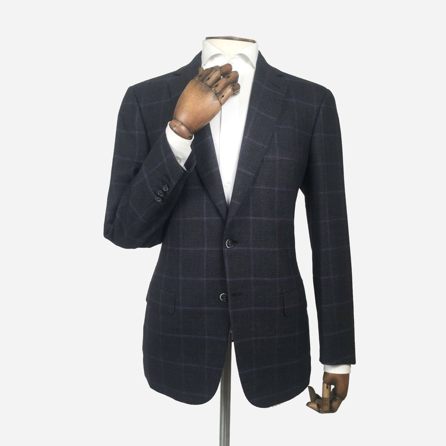 Brioni Bespoke Check Jacket <br> Size 40 UK